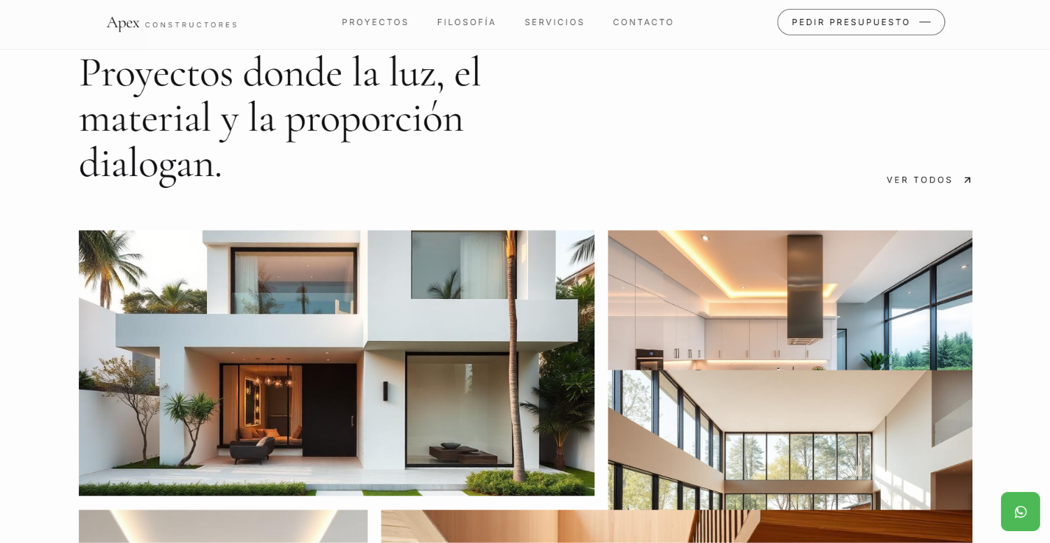 Apex Constructores — Proyectos · Galería
