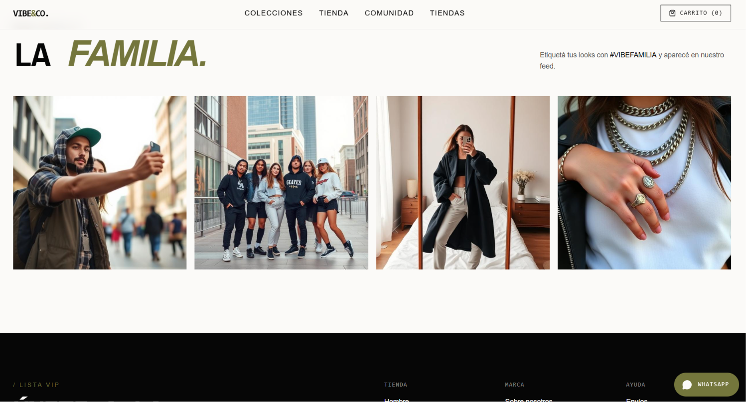 VIBE&CO — La Familia · Comunidad